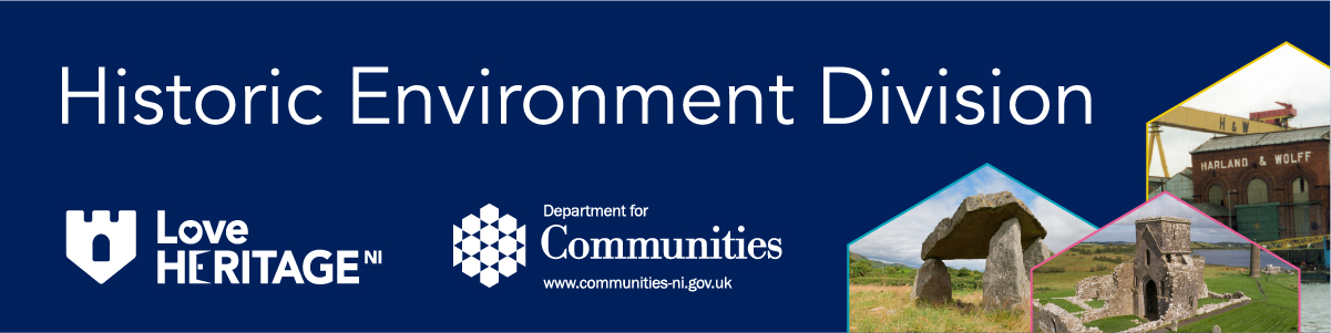 Department of Communities, Historic Environment Division, Love Heritage banner