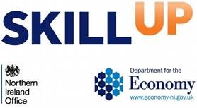 Skill Up, NIO and DfE logo